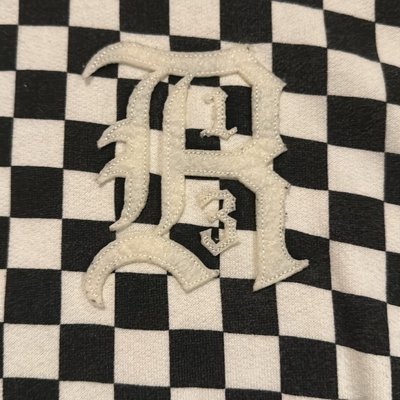 R13 checkered oversized hoodie - Picture 4 of 10